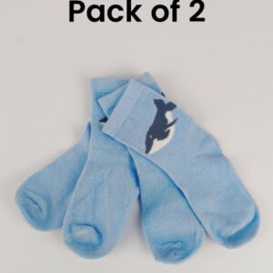 Z Kid's Cotton Winter Socks Pack of 2 (1Y-2Year) D1