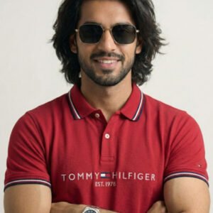 1.1 Tommy Hilfiger Maroon Polo Shirts