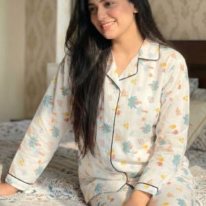 1.1 Zara Ladies Night Suit Palm