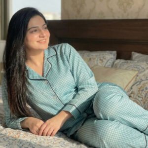 1.2 Zara Ladies Night Suit Ice Green