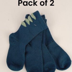 Z Kid's Cotton Winter Socks Pack of 2 (1Year) D11