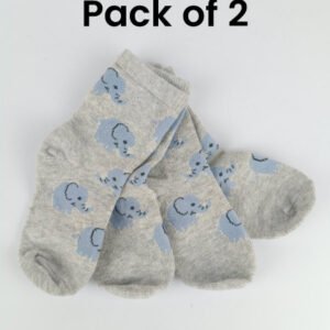 Z Kid's Cotton Winter Socks Pack of 2 (2-3Year) D14