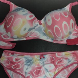 2-PC Die And Dye Circle Pink 32