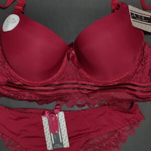 2pc Bra Mehroon Felicity 46