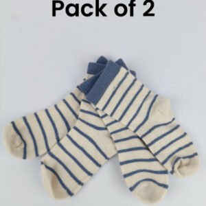 Z Kid's Cotton Winter Socks Pack of 2 (1-2Year) D18