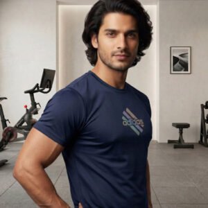 Adidas T-Shirts Dark Blue