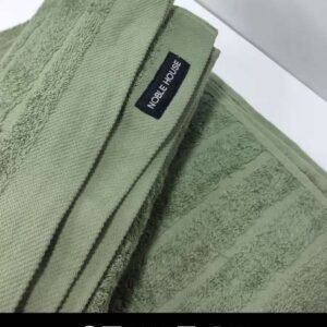 Bath Towel Elegant Natural Green