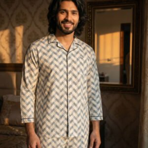 Gray Waves Night Wear