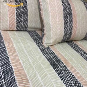 Premium Cotton Bedsheet strips Lines