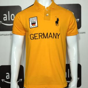 Germany Polo Shirt Mustard