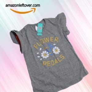 Girl T-Shirt Flower Pedals