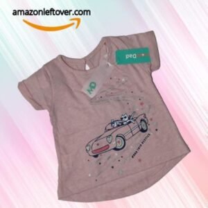 Girl T-shirt Cat Car