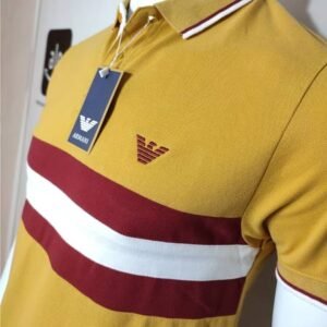 Armani Polo Shirt Mustard