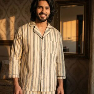 Brown Multi Straps Zara Men's Night Suit