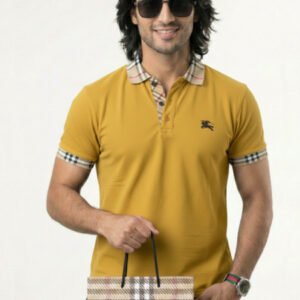 Burberry Polo Shirt Mustard