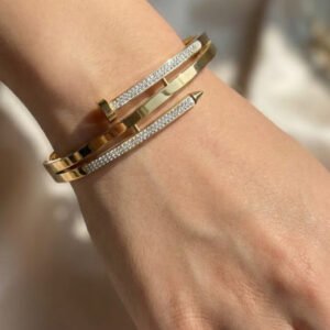Cartier Crystal Nail Bracelet and Bangles Jewelry