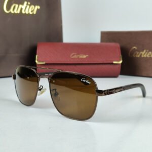 Cartier Luxury Sunglasses Copper Brown CRT08
