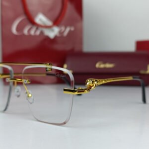 Cartier Power Glasses Leopard
