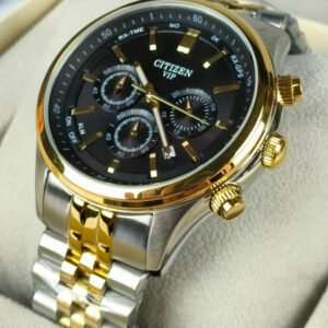 Citizen VIP Jubilee Two Tone Black Dial Watch