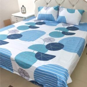 Cotton Satin Bedsheet Elegant Circul TC-240 Jungle Tree