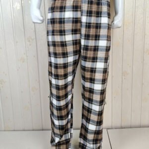 Cotton Trouser Multi Brown Zara Men's