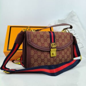 GUCCI Wine Red Handbag