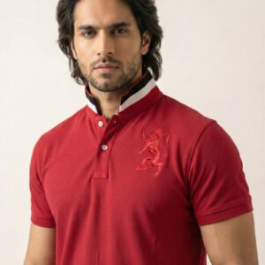 Giordano Polo Shirt Red