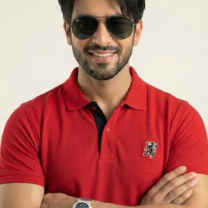 Giordano Polo Shirt Red Small Logo