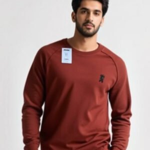Giordano Red Oxide Sweatshirt 3D Logo