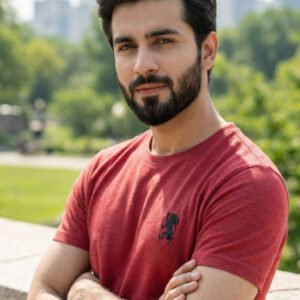 Giordano T-Shirts Brick Red