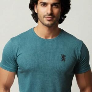 Giordano T-Shirts Green Jacquard