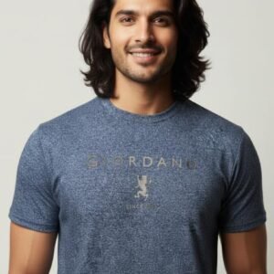 Giordano T-Shirts Gray Night