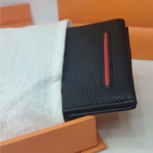 Jungle Tree Black Smart Soft Leather Wallet