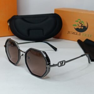 Jungle Tree Hexagonal Matlick Sunglasses-JT07