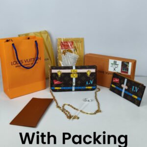 LV Ladies Hand Carry 3Pc Brown