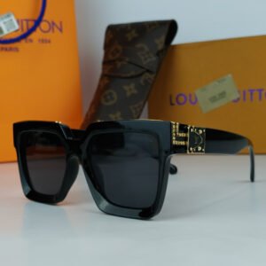 LV Millionaire Sunglasses Glossy Black