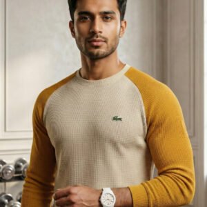 Lacoste Sweatshirts Beige Mustard