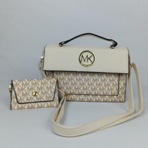 MK Handbags 2PC White