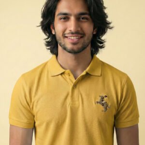 Napoleon Giordano Polo Shirt Mustard