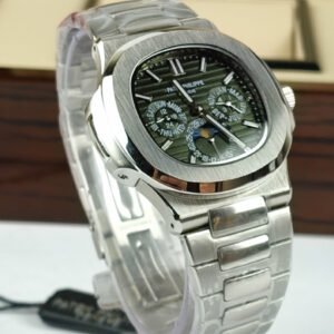 PATEK PHILIPPE Watch 5740/1G Nautilus Olive Green Dial