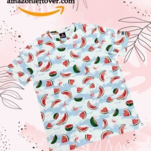 Women Watermelon Blue T-Shirt