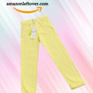 Girls Denim Jeans Yellow