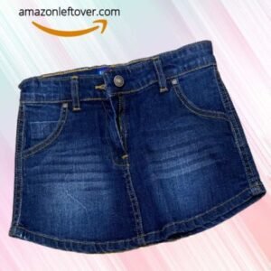 Girls Denim Shorts Skirts Blue
