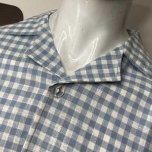 Men's Blue Check Night Suit JPs