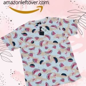 Women Watermelon Peach T-Shirt