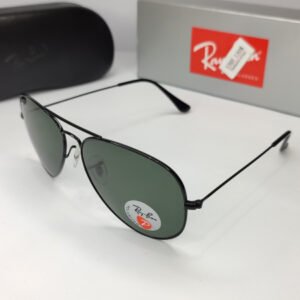 Ray Ban BN12-Aviator Polarized Black Sunglasses