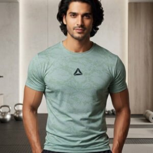 Reebok Dri Fit T-Shirts Camo Green