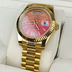 Rolex Day-Date with Carnelian Dial Oyster bezel Watch 128238-0088