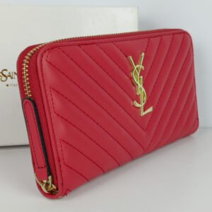 YSL Red Ladies Wallet
