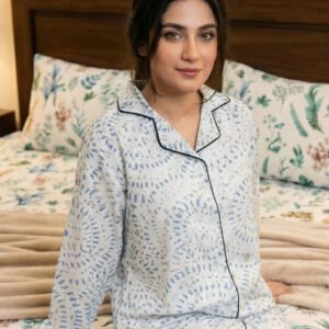 Zara Ladies Night Suit Accent Circle